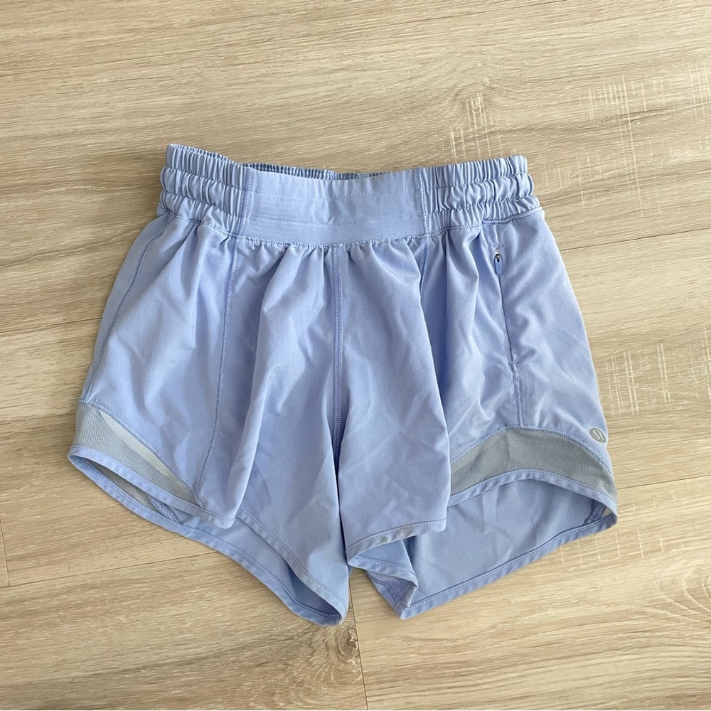 lululemon athletica Light Blue Athletic Shorts